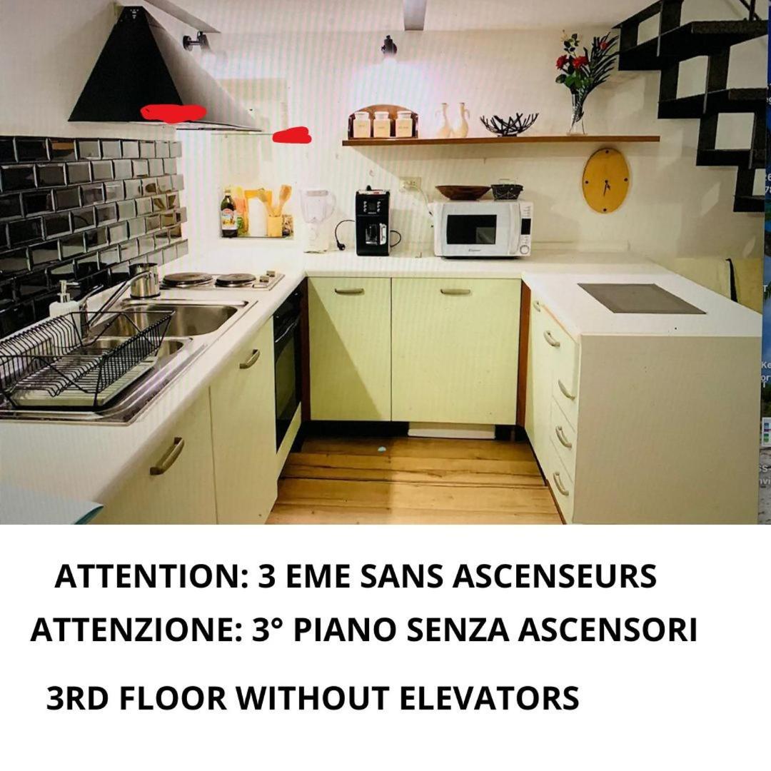 Studio Loft In The Center Sanremo For 3 People Luaran gambar